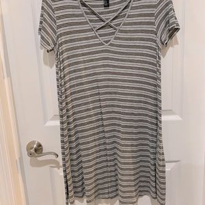 Forever 21 striped mini dress